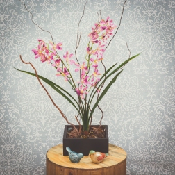 Arranjo de Orquídea Artificial - Formosinha Decorações